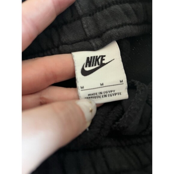 Nike Athletics Logo Boys Black Sweatpants Size Medium Drawstring Waist - Picture 5 of 10